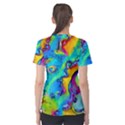 Marble Art Pattern Women s Sport Mesh Tee View2