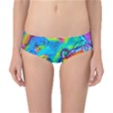 Marble Art Pattern Classic Bikini Bottoms View1