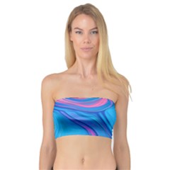 Liquid Background Pattern Bandeau Top by GardenOfOphir