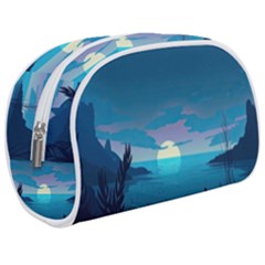 Ai Generated Ocean Sea Water Anime Nautical 2 Make Up Case (medium) by Pakemis