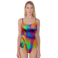 Fluid Background Pattern Camisole Leotard  by GardenOfOphir