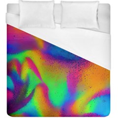 Fluid Background Pattern Duvet Cover (king Size) by GardenOfOphir