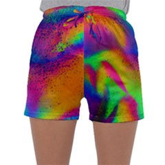 Fluid Background Pattern Sleepwear Shorts by GardenOfOphir