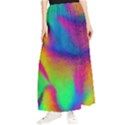 Fluid Background Pattern Maxi Chiffon Skirt View1