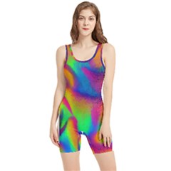 Fluid Background Pattern Women s Wrestling Singlet by GardenOfOphir