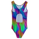 Fluid Background Pattern Kids  Cut-Out Back One Piece Swimsuit View2