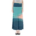 Ai Generated Ocean Sea Water Anime Nautical Full Length Maxi Skirt View1