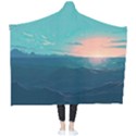 Ai Generated Ocean Sea Water Anime Nautical Wearable Blanket View2