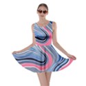 Fluid Abstract Art Skater Dress View1