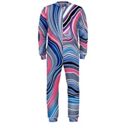 Fluid Abstract Art Onepiece Jumpsuit (men) by GardenOfOphir