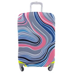 Fluid Abstract Art Luggage Cover (medium) by GardenOfOphir