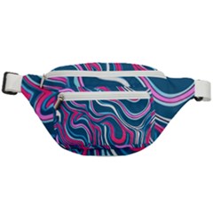 Liquid Art Pattern Fanny Pack by GardenOfOphir