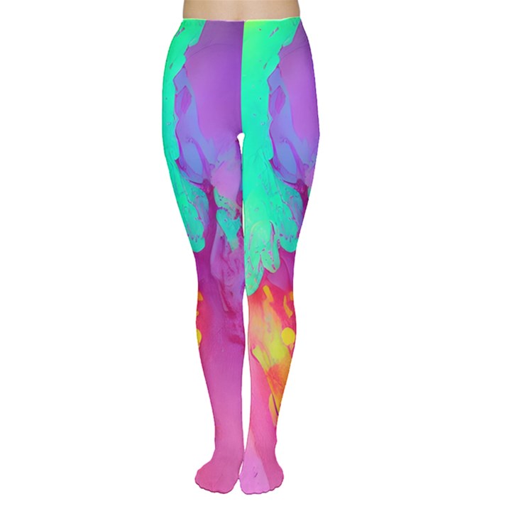 Fluid Background Tights