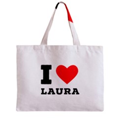 I Love Laura Zipper Mini Tote Bag by ilovewhateva