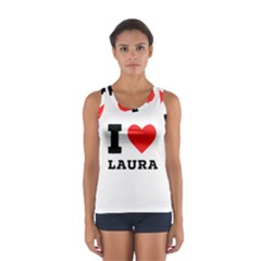 I Love Laura Sport Tank Top  by ilovewhateva