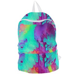 Fluid Background Foldable Lightweight Backpack by GardenOfOphir