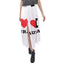 I Love Laura Velour Split Maxi Skirt by ilovewhateva