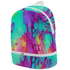 Fluid Background Zip Bottom Backpack by GardenOfOphir