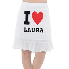 I Love Laura Fishtail Chiffon Skirt by ilovewhateva