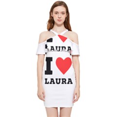 I Love Laura Shoulder Frill Bodycon Summer Dress by ilovewhateva