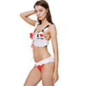 I love laura Low Cut Ruffle Edge Bikini Set View2