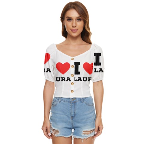 I Love Laura Button Up Blouse by ilovewhateva