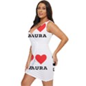 I love laura Draped Bodycon Dress View2