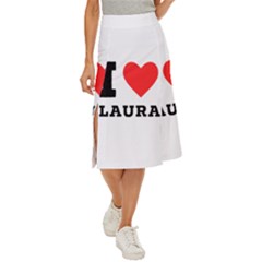 I Love Laura Midi Panel Skirt by ilovewhateva