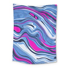 Fluid Art Pattern Medium Tapestry by GardenOfOphir