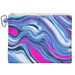 Fluid Art Pattern Canvas Cosmetic Bag (xxl) by GardenOfOphir