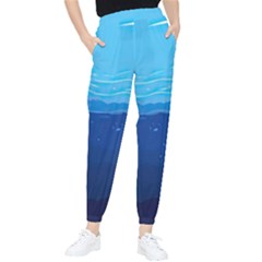 Ai Generated Ocean Sea Fish Underwater Water Tapered Pants by Pakemis