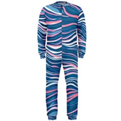 Modern Fluid Art Onepiece Jumpsuit (men) by GardenOfOphir