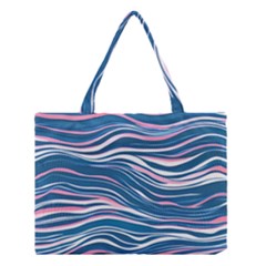 Modern Fluid Art Medium Tote Bag by GardenOfOphir