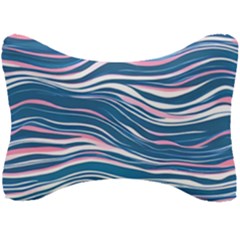 Modern Fluid Art Seat Head Rest Cushion by GardenOfOphir