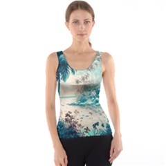 Tropical Winter Tropical Winter Landscape Tank Top by Pakemis