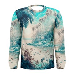 Tropical Winter Tropical Winter Landscape Men s Long Sleeve Tee by Pakemis