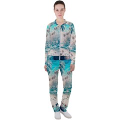 Tropical Winter Tropical Winter Landscape Casual Jacket And Pants Set by Pakemis