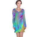 Fluid Art - Artistic And Colorful Long Sleeve Nightdress View1