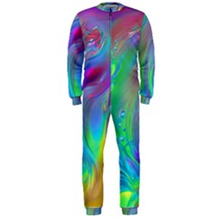 Fluid Art - Artistic And Colorful Onepiece Jumpsuit (men) by GardenOfOphir