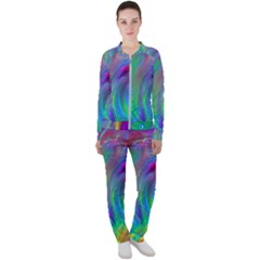 Fluid Art - Artistic And Colorful Casual Jacket And Pants Set by GardenOfOphir