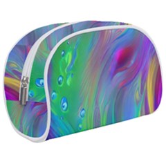 Fluid Art - Artistic And Colorful Make Up Case (medium) by GardenOfOphir