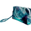 Landscape Nature Digital Art Palm Trees Paradise Wristlet Pouch Bag (Small) View1