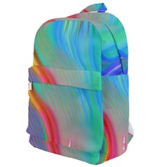 Fluid Art - Contemporary And Flowy Classic Backpack by GardenOfOphir