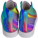 Fluid Art - Contemporary And Flowy Kids  Hi-Top Skate Sneakers View4