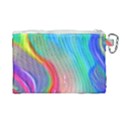 Fluid Art - Contemporary And Flowy Canvas Cosmetic Bag (Large) View2