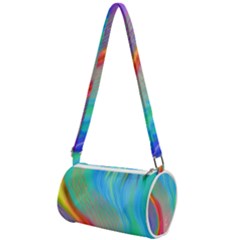 Fluid Art - Contemporary And Flowy Mini Cylinder Bag