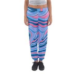 Fluid Art - Abstract And Modern Women s Jogger Sweatpants by GardenOfOphir