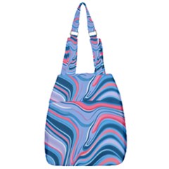 Fluid Art - Abstract And Modern Center Zip Backpack by GardenOfOphir