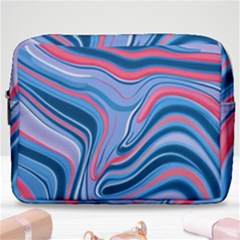 Fluid Art - Abstract And Modern Make Up Pouch (large) by GardenOfOphir