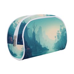 Ai Generated River Forest Woods Outdoors Make Up Case (small) by Pakemis